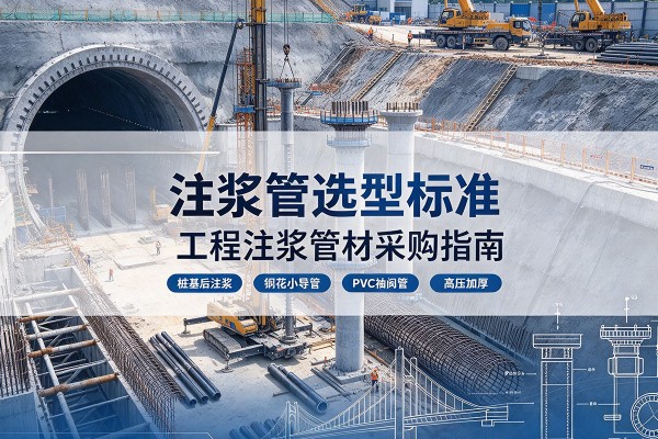 余江注浆管选型标准